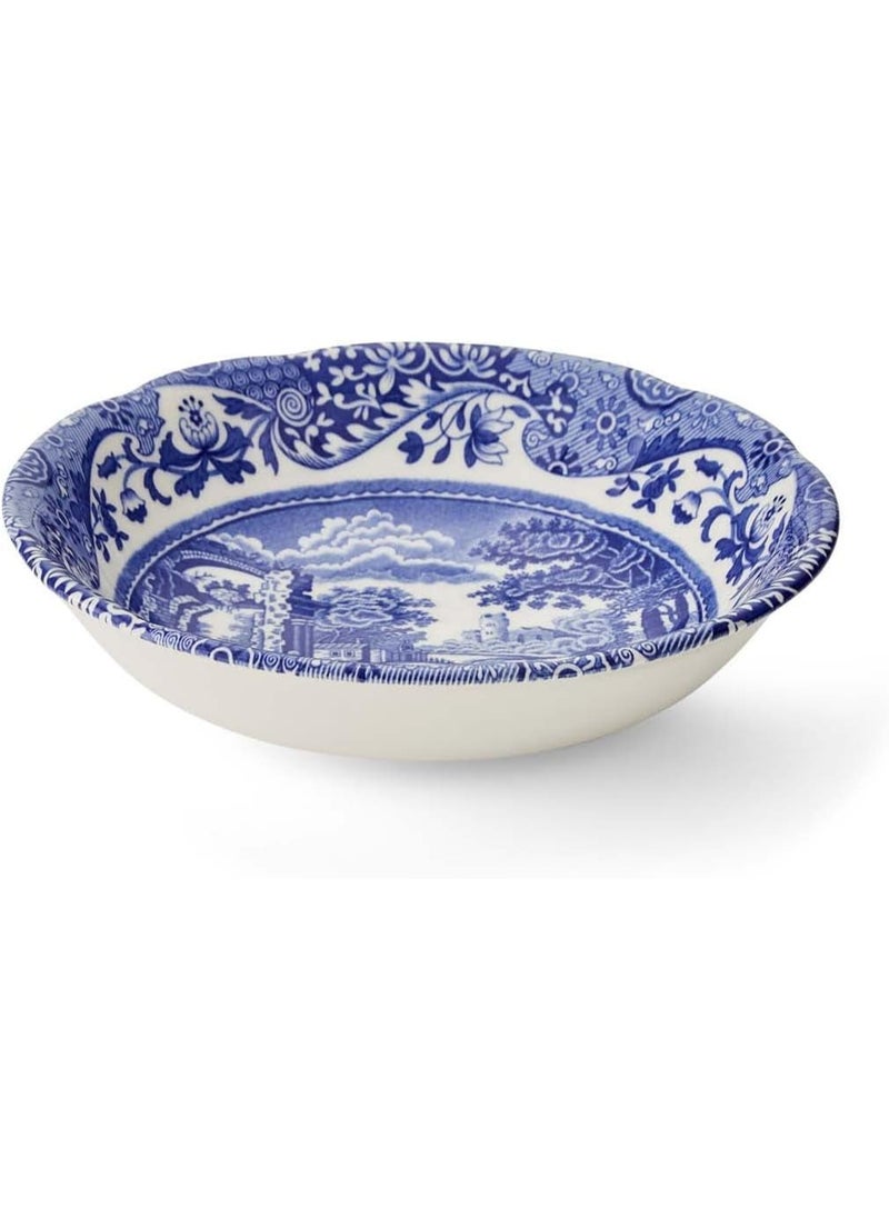 Spode Blue Italian Earthenware 6-1/4-Inch Cereal Bowl