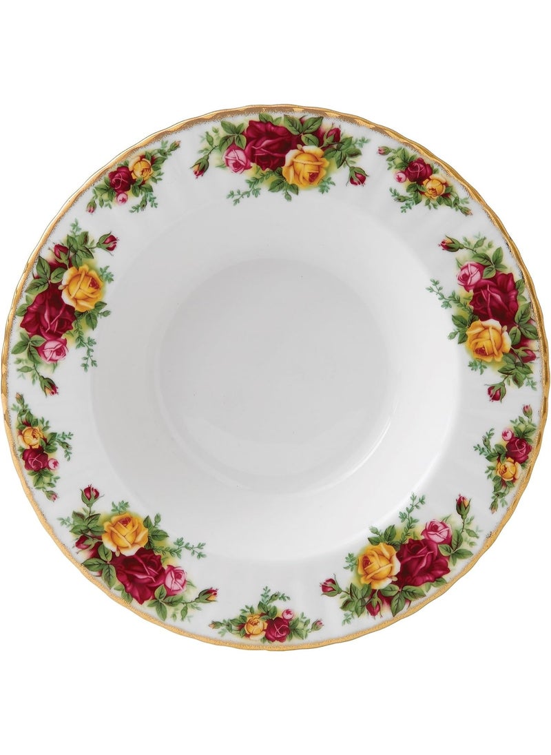 Royal Albert 15210014 Old Country Roses Rim Soup Bowl, 8