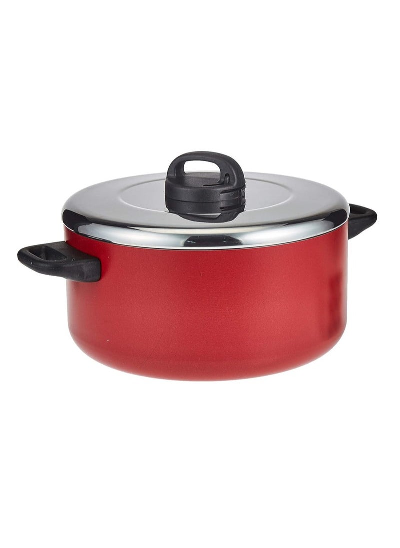 PRESTIGE 3X Ultra Tough Casserole 28cm, 8 Liter , Covered Stockpot