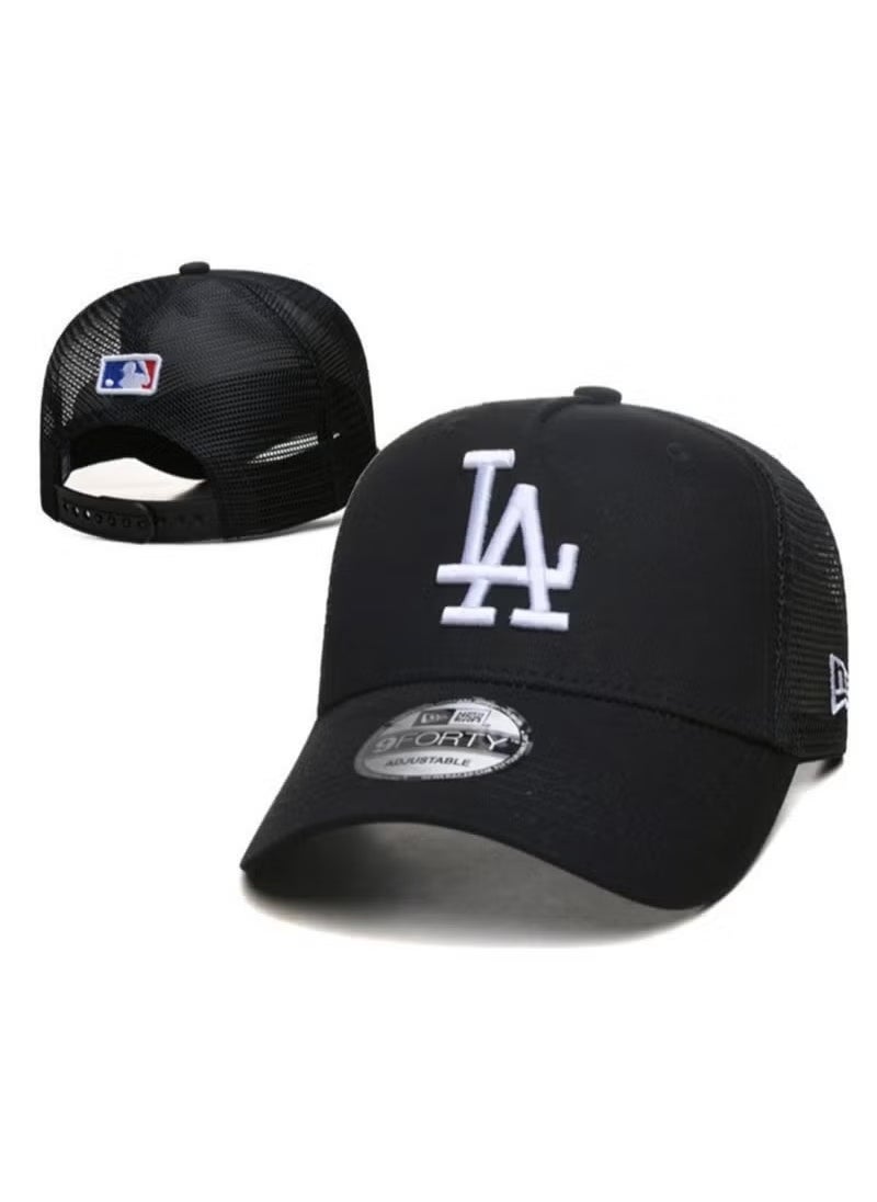 League Essential LA Dodgers Cap Black/White