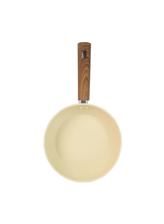 ACHAL Granite Kadhai pan Non Stick Frying Pan Coating Pan Granite Finish Omlette Egg Pan with Handle Egg Frying Pan for Kitchen Omelet uttapam Frying pan