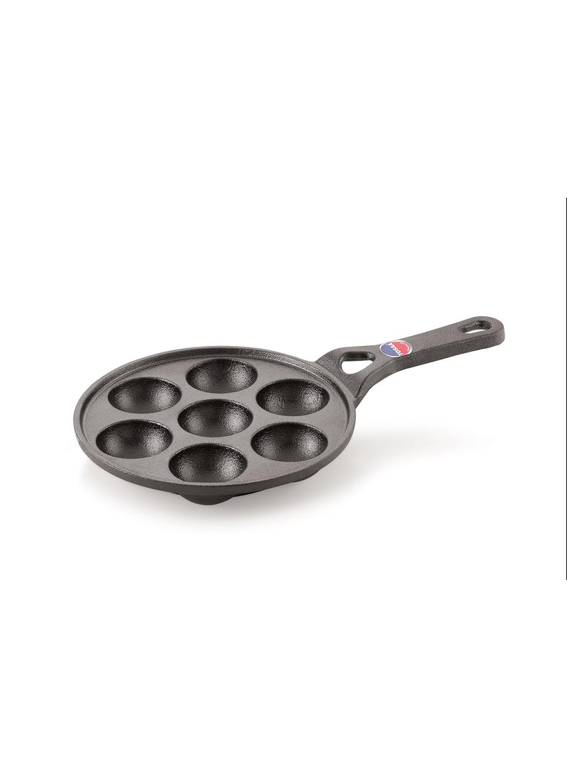 Tosaa Cast Iron Paniyaram Pan Appam MakerChattyPatra Naturally NonStick Cookware 7 Cavity