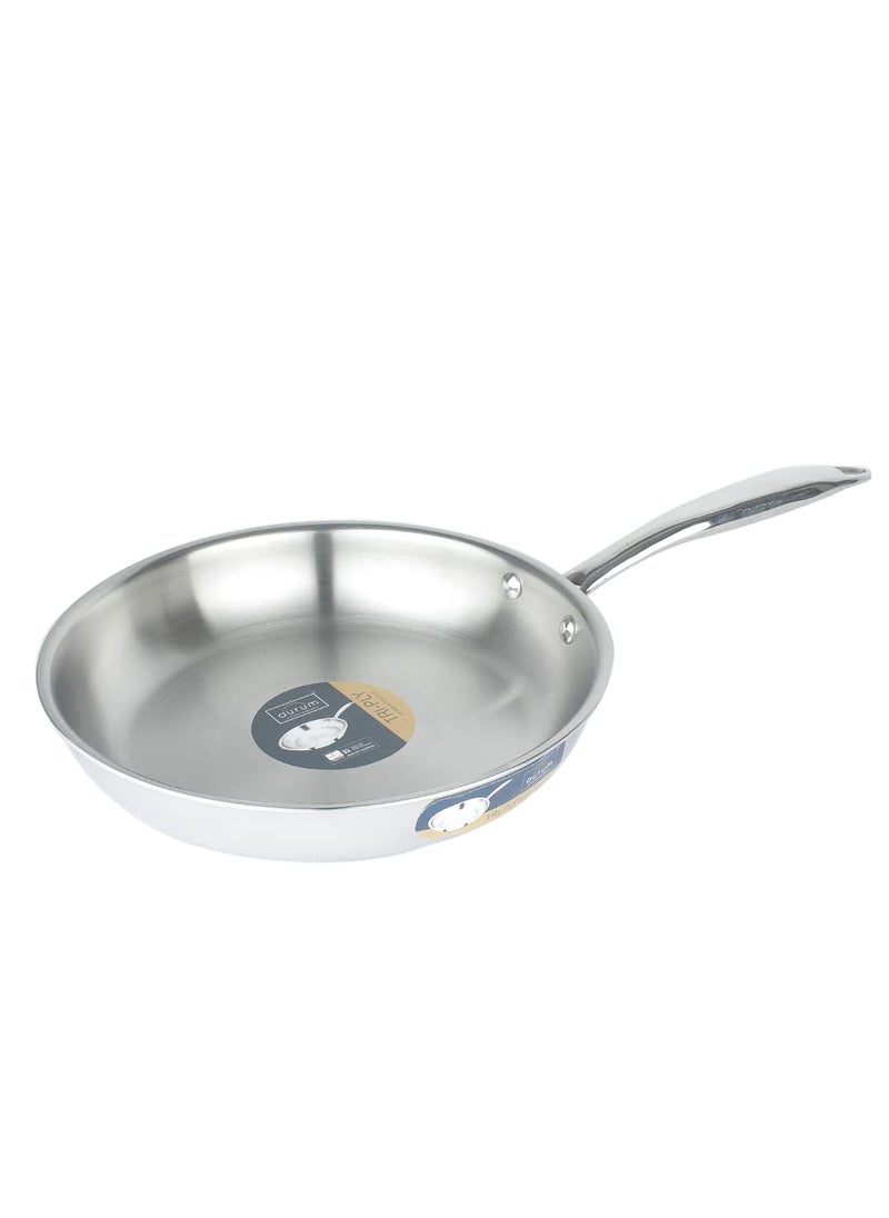 EON Triply Taper Frypan Without Lid 20Cm 12 LTR