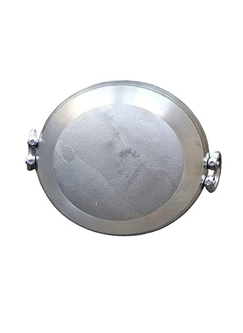 CooPany Combo 2 Multipurpose Use Aluminium KadaiFry PanThick Bottom Fry Pan 10 inch 11 inch