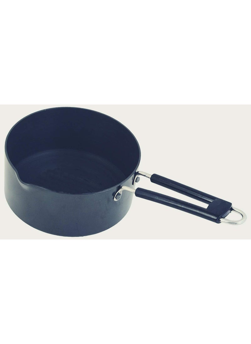 Stephy Aluminium Sauce Pan 1000ml 1 Piece Black