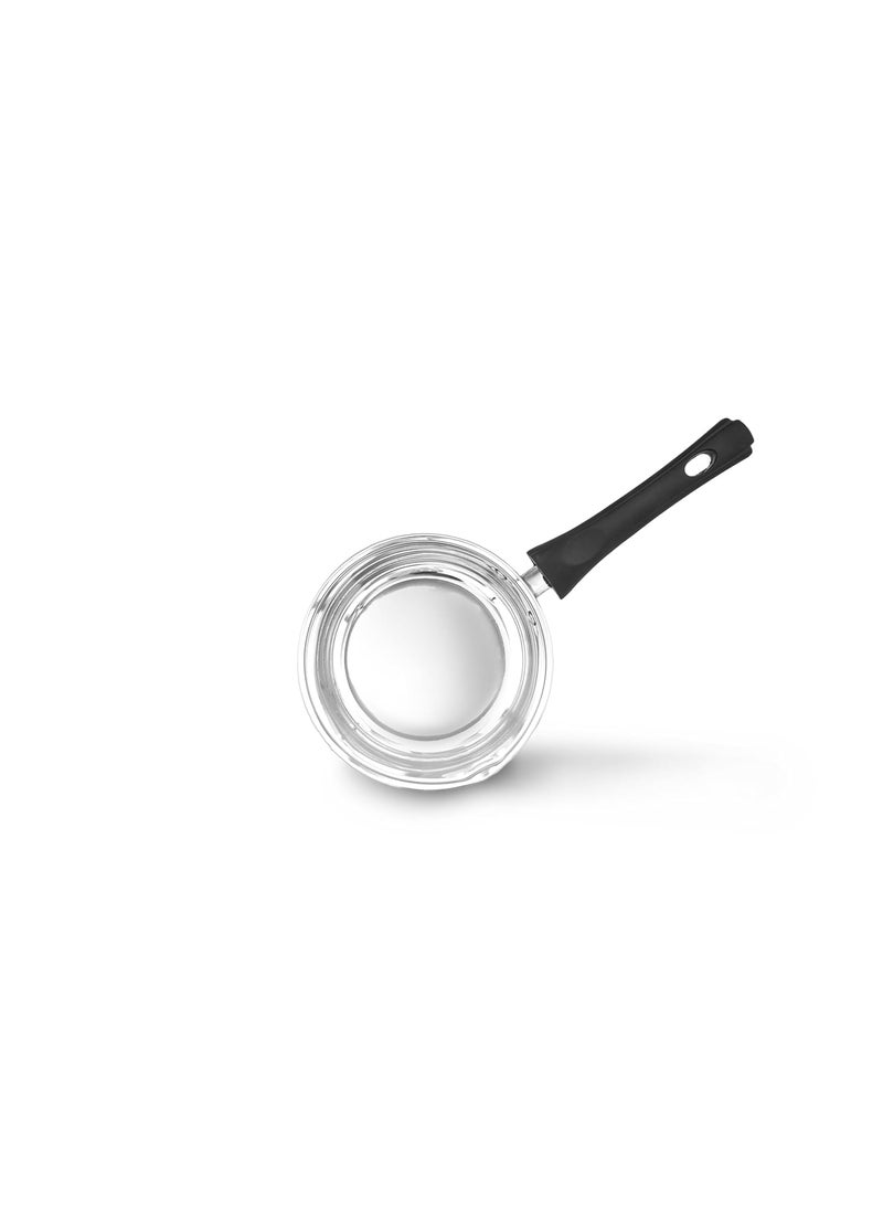 Potscape Nano Sauce Pan for Tea 18 cm 16 LTR Heavy Gauge Stainless Steel Even Heat Distribution Dishwasher Safe Gas Induction Compatible RustProof Ideal for Tea Coffee Sauces