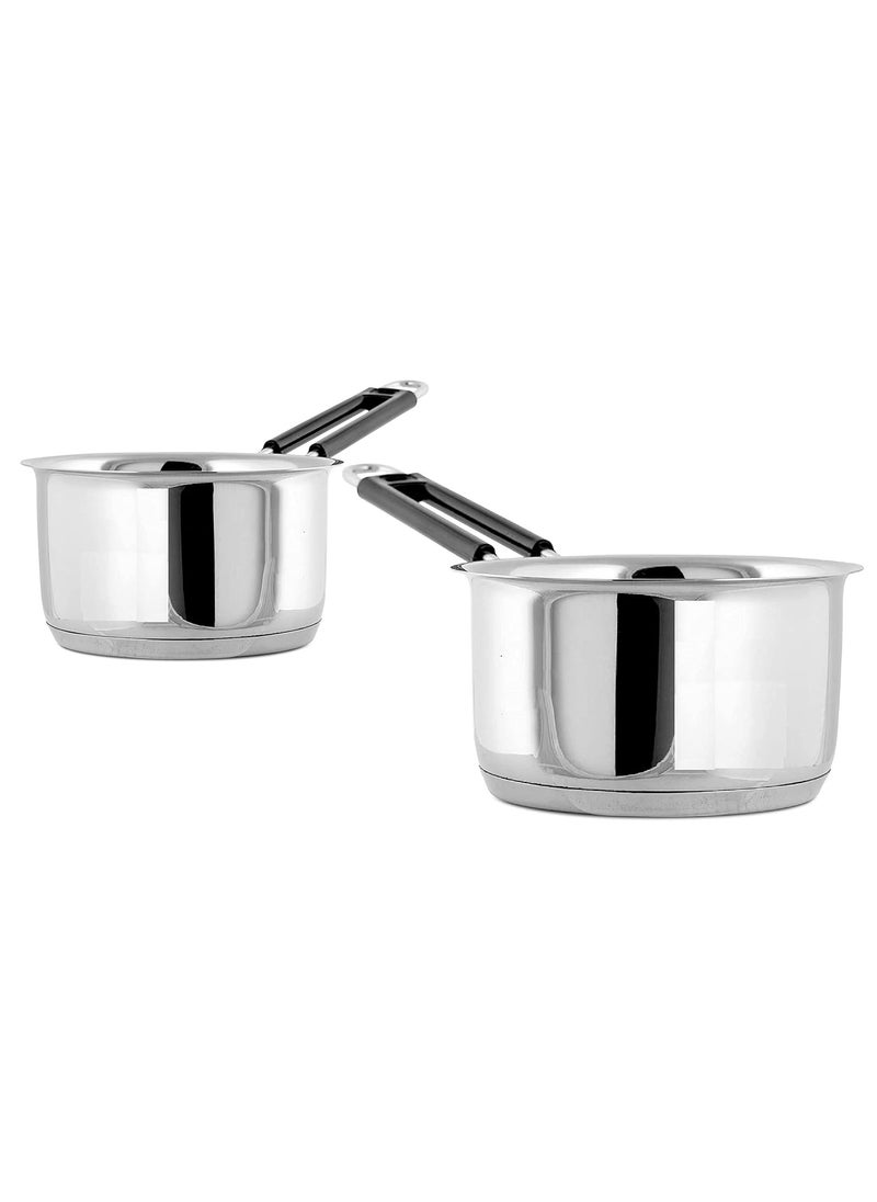 Bartan Star Stainless Steel Induction Friendly Saucepan 500ml 750ml
