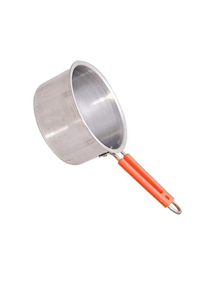 Tannu Craft Aluminium Saucepan 15 L 1 Piece Silver Pure Aluminium Sauce PAN Tea PANMilk PAN 15 Litter