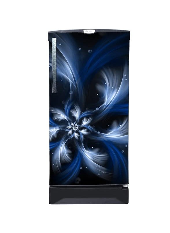 Advait Designs Abstract Design Colorfull Decorative Fridge Sticker Multicolor Vinyl 120x60SD_AEFS423