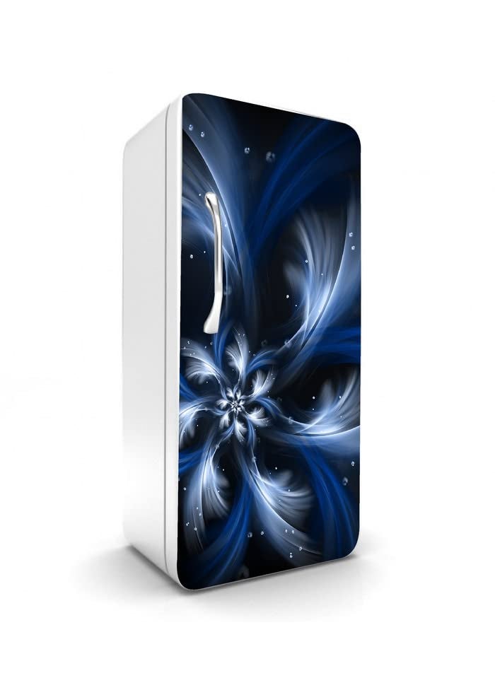 Advait Designs Abstract Design Colorfull Decorative Fridge Sticker Multicolor Vinyl 120x60SD_AEFS423