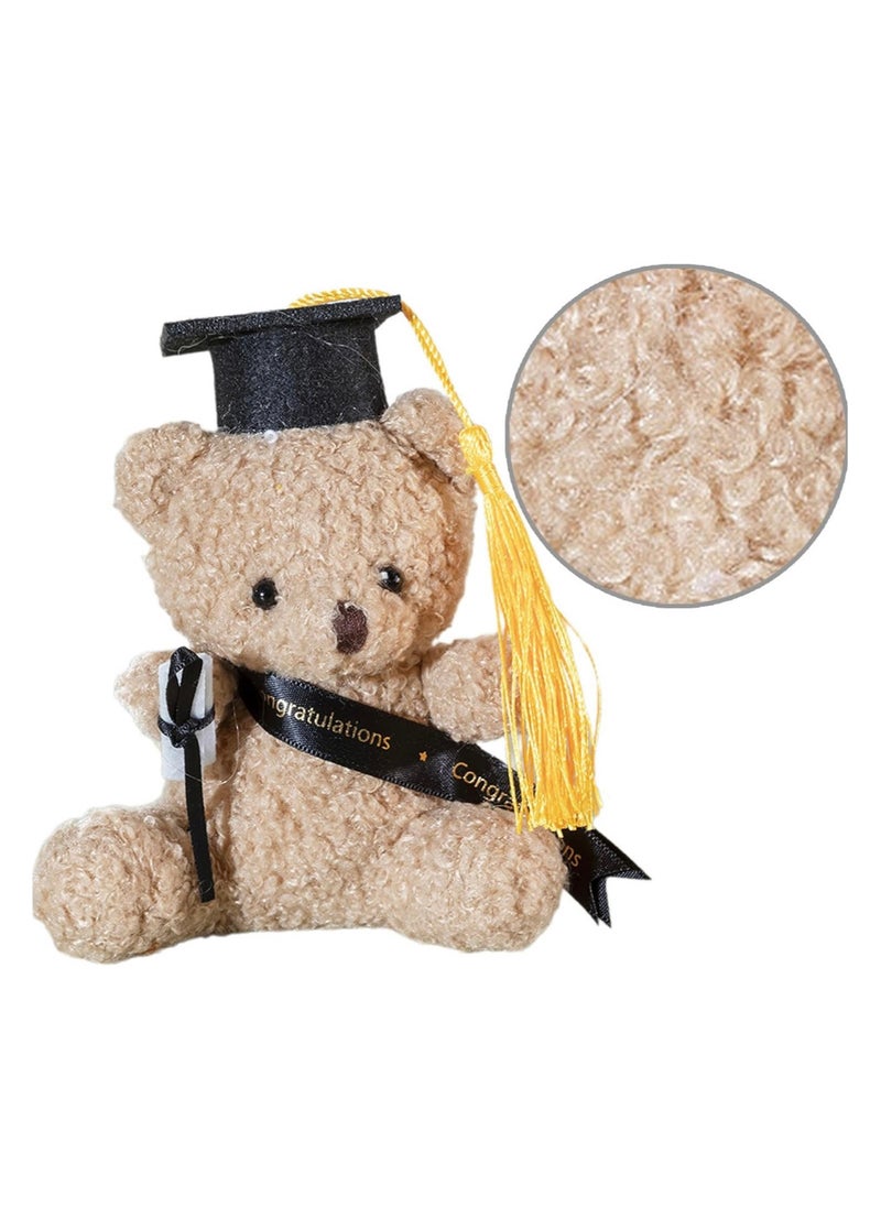 Teddy Bear Graduation Plush Toy Present for him her Women Men, Cute Gift Idea for Boys Girls, Congratulations Party Surprise Nursery School University, End of Class 2025 Term