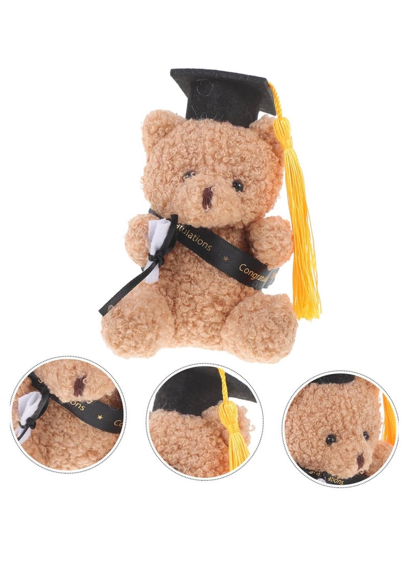 Teddy Bear Graduation Plush Toy Present for him her Women Men, Cute Gift Idea for Boys Girls, Congratulations Party Surprise Nursery School University, End of Class 2025 Term