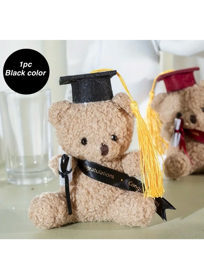 Teddy Bear Graduation Plush Toy Present for him her Women Men, Cute Gift Idea for Boys Girls, Congratulations Party Surprise Nursery School University, End of Class 2025 Term