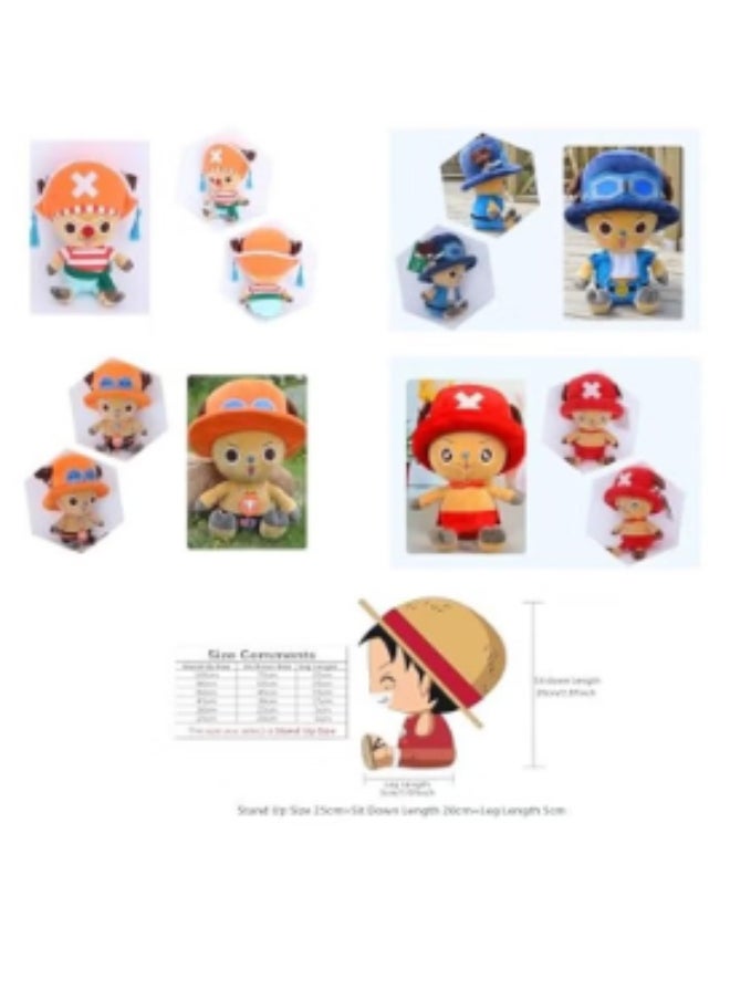 Stuffed Anime Plush Doll for Anime Cartoon Fans Anime Plush Toy Collectibles Stuffed Soft Plush Doll