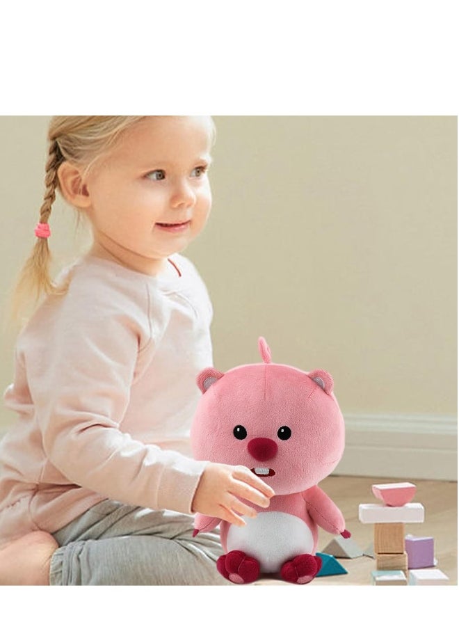 Plush Doll Kawaii Character Little Stuffed with Hat Detachable, Decoration Pendant Toys Birthday Gifts Kids 28cm
