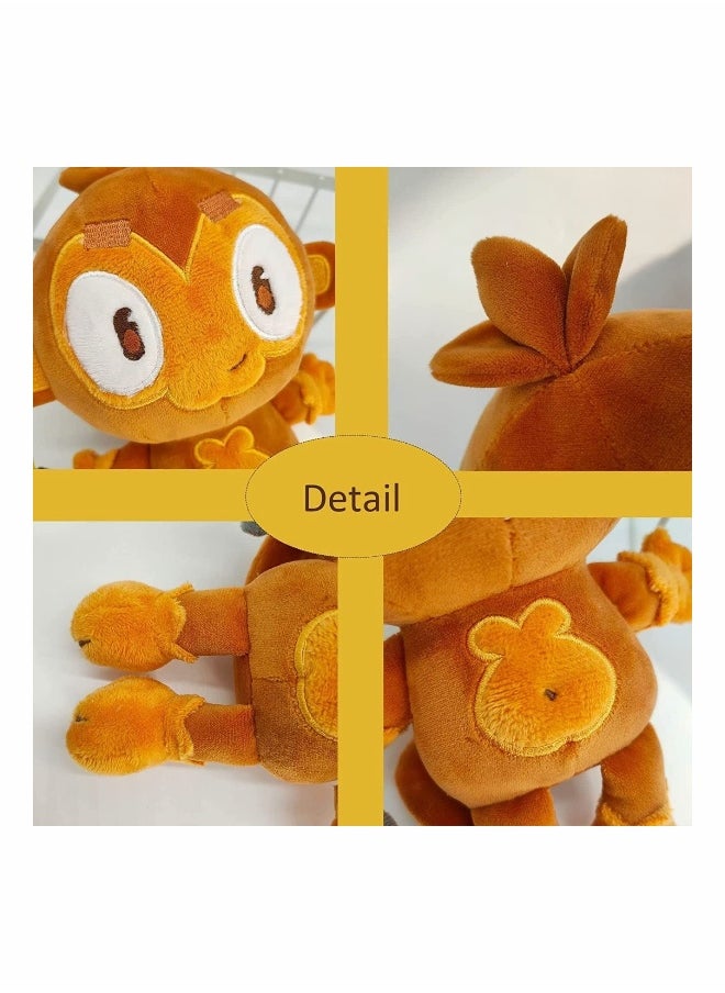 Bloons Monkey Plushies, Dart Monkey Plush Doll, Cartoon Bloonstd Soft Stuffed Doll, Game Monkey Stuffed Animal, Stuffed Animal for Fans, Cute Bloonstd Plush Gifts, 9.8 in