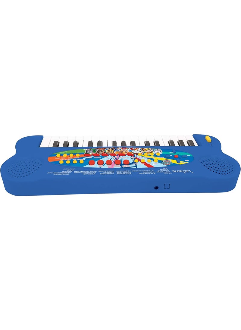 Kids Electronic Keyboard, 32-Keys Piano, Microphone for Singing, 22 Demo Songs, Battery Operated