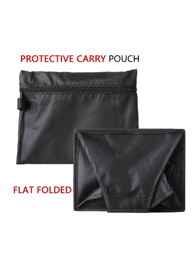 2 Pack Collapsible Flash Diffuser Softbox Set with Storage Pouch - 8