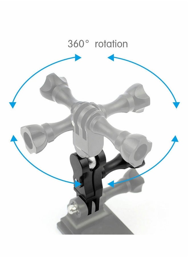Metal Adapter Bracket for GoPro Hero, Universal Adjustable Arm Aluminum Alloy Magic Hand, Swivel Arm Bracket with Wrench