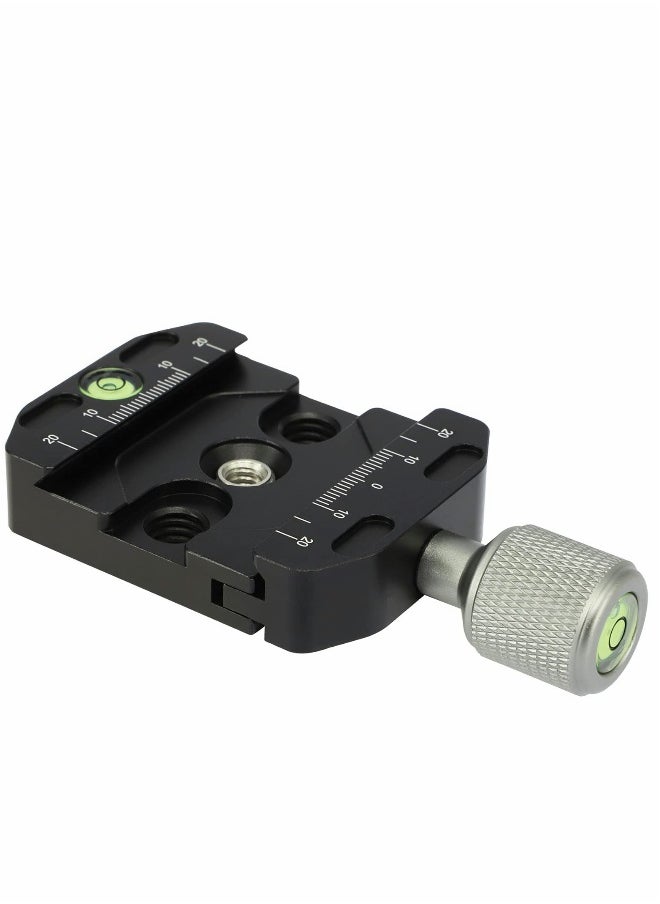 50mm Quick Release Clamp with Arca Swiss Style for Tripod Ballhead Aluminium Universal Quick-Change Seat, Monopod Head, Plate