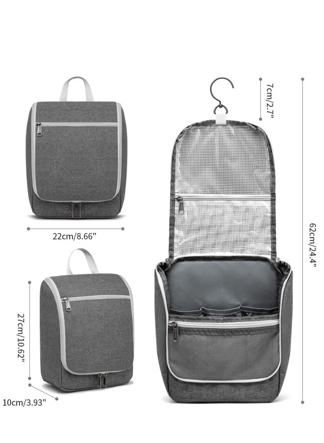 Hanging Toiletry Bag Travel Bag for Men Women Water-resistant Makeup Bag Cosmetic Bag Travel Organizer for Accessories