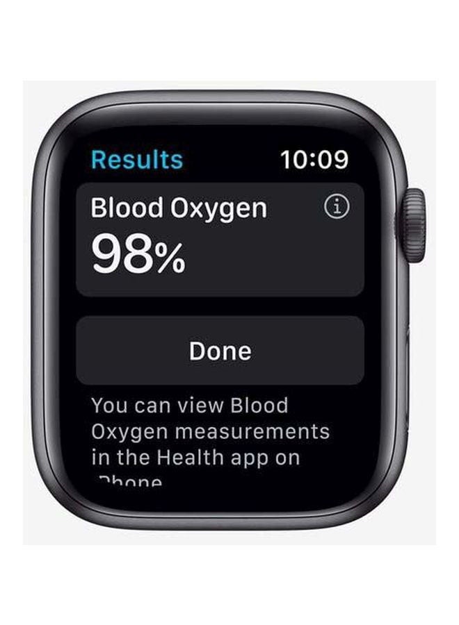 303 mAh Renewed - Watch Series 6-40 mm GPS Space Gray Aluminum Case with Sport Band Black Black