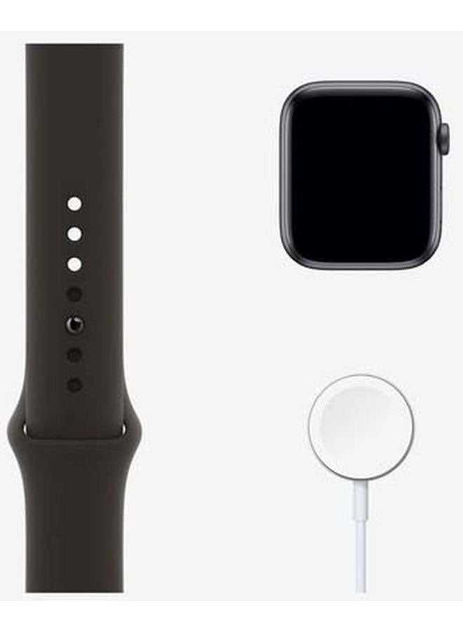 303 mAh Renewed - Watch Series 6-40 mm GPS Space Gray Aluminum Case with Sport Band Black Black
