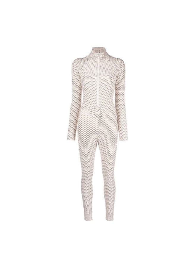 3D move Jumpsuit - Ivory