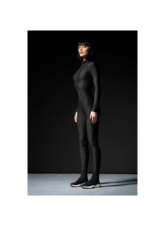 3D move Jumpsuit - Black