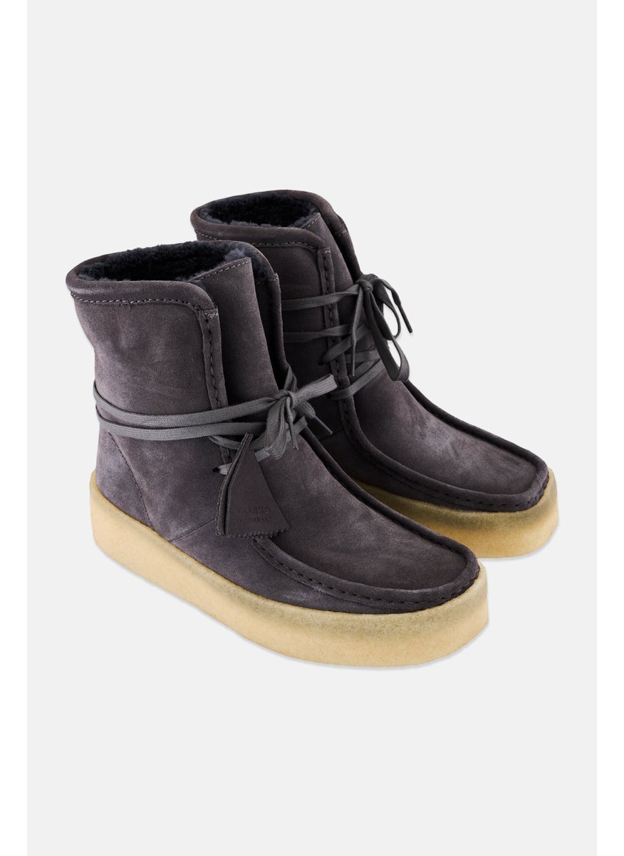 Women Standard Wallbeecup Hi Lace Up Ankle Boots, Grey