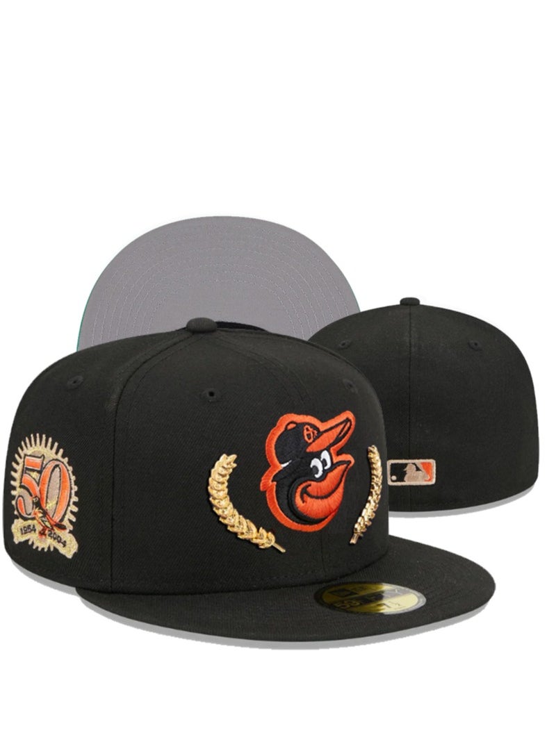 Baltimore Orioles 50th Anniversary Edition NEW ERA Flat - Brim Baseball Cap