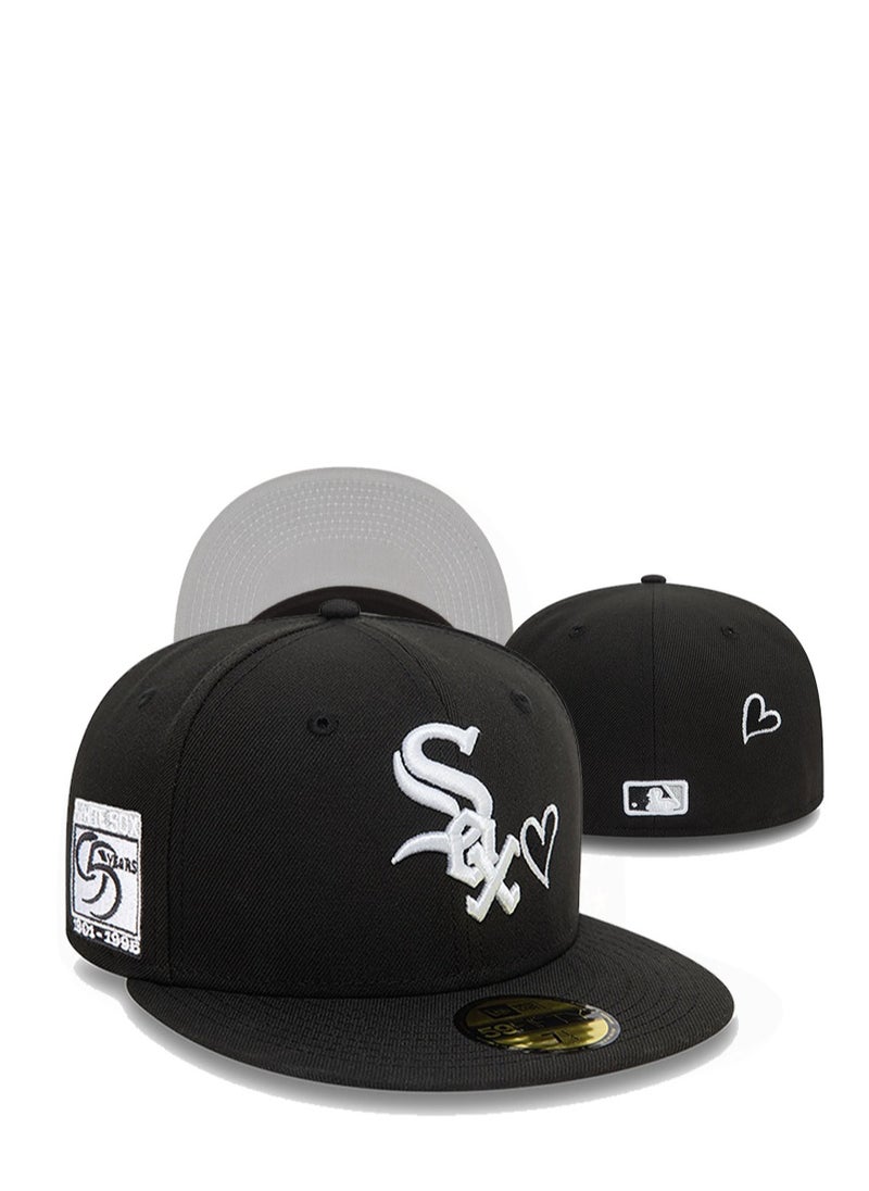 NEW ERA Chicago White Sox 1901 - 1990 Commemorative Edition Love - themed Flat - Brim Baseball Cap