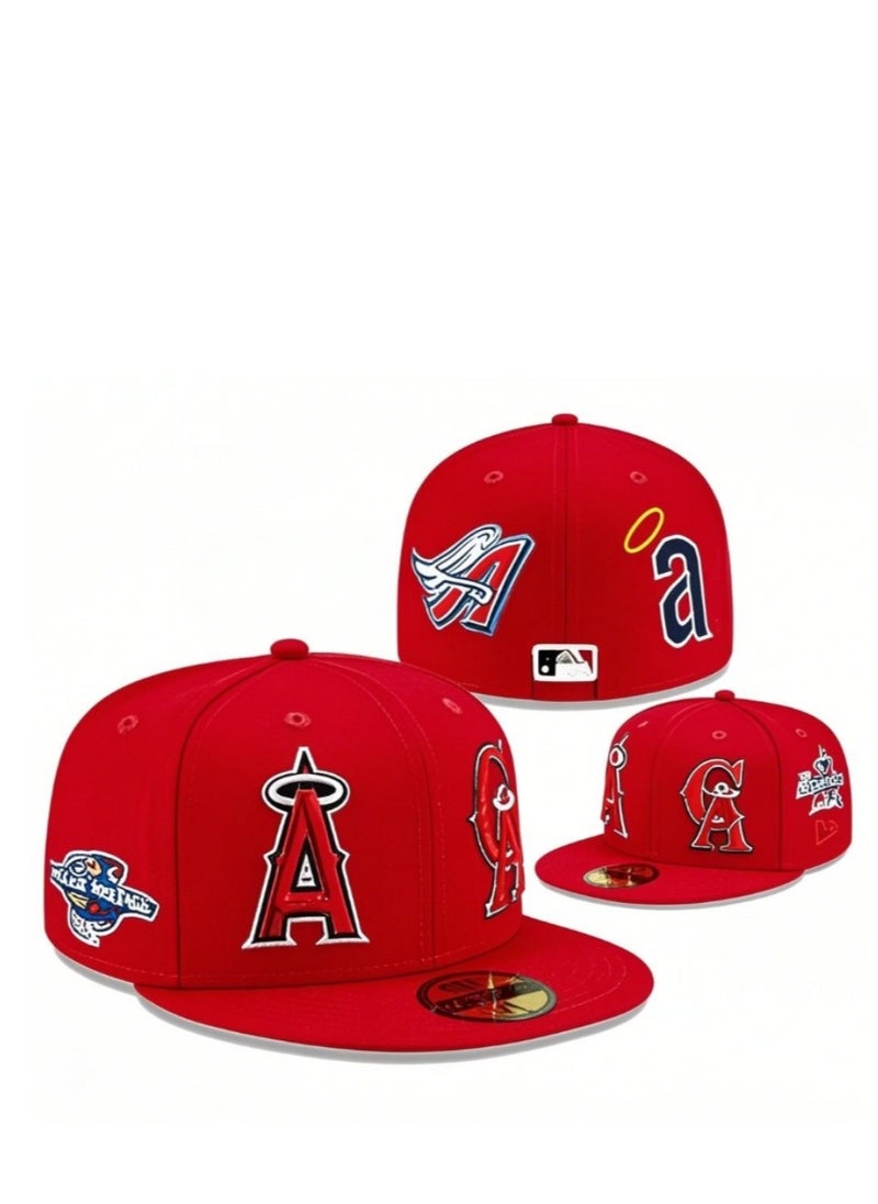 NEW ERA Los Angeles Angels - themed Flat - Brim Baseball Cap