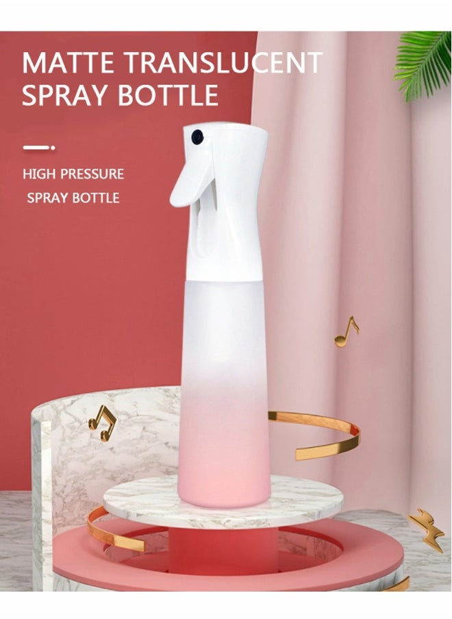Hair Spray Bottle Continuous Plant Mister Fine Empty Small Mist Bottles Sprayer Water Cleaning for Curly Styling Products Plants Barber Accessories