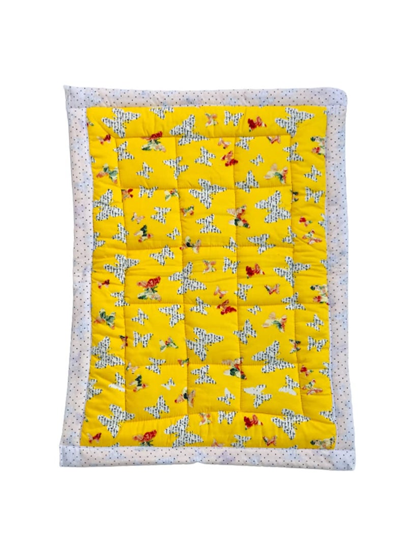 RURIBOSYBaby Mattress and Swaddlers Sheets Godari Cradle Bed Crib Sheet Changing Mat Baby Godadi Godari Bedding Set for Baby Yellow2