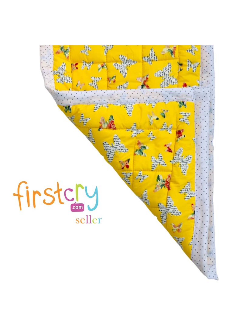 RURIBOSYBaby Mattress and Swaddlers Sheets Godari Cradle Bed Crib Sheet Changing Mat Baby Godadi Godari Bedding Set for Baby Yellow2