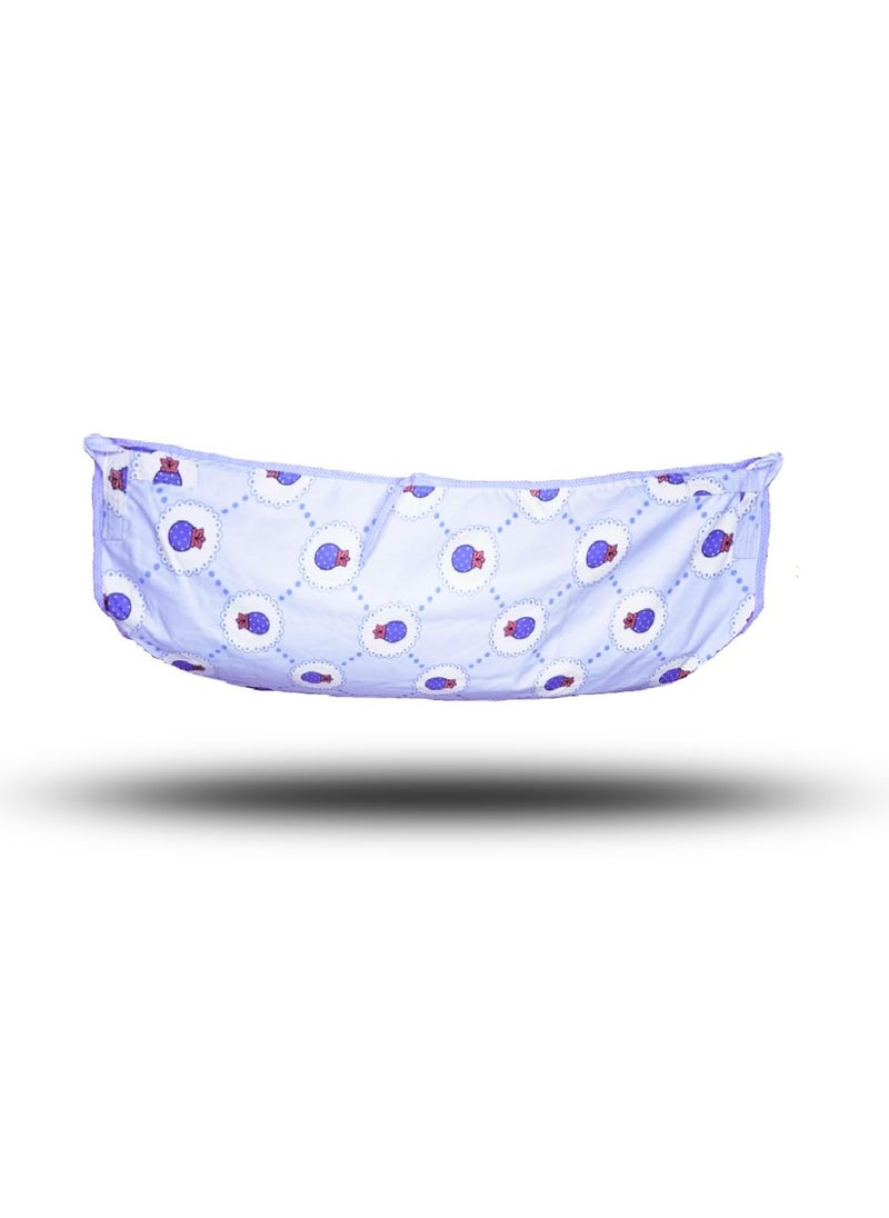 MYSACART Heavy Duty New Born Baby Cradle HammockKhoyuPalanaJhulaGhodiyuJoli with Soft Cotton Cloth Made of Mosquito Net Pack of 2