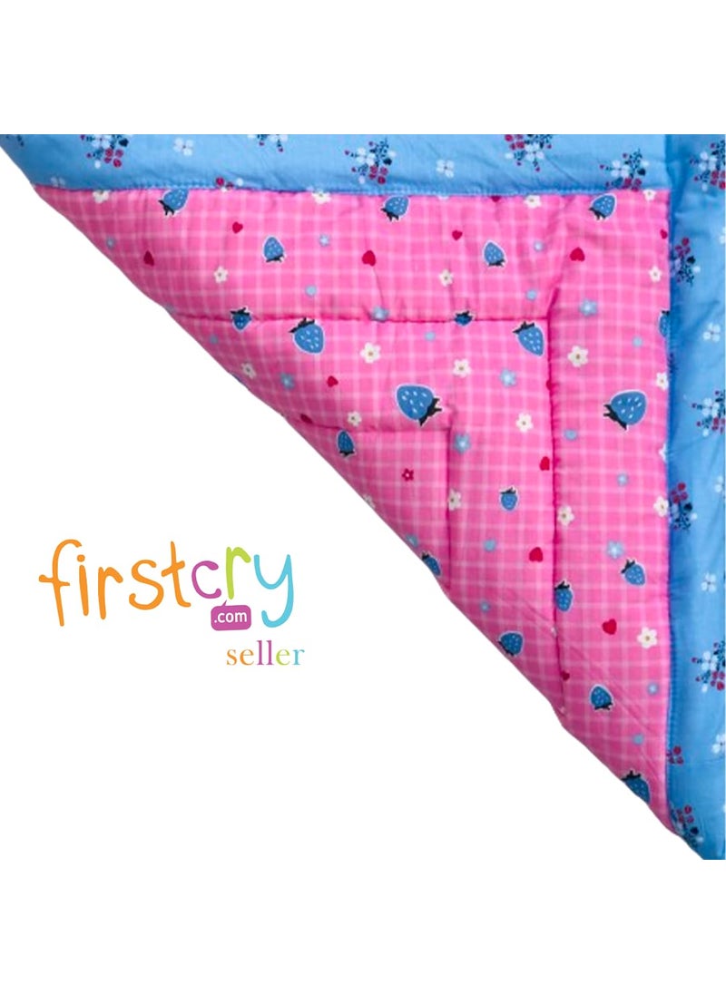 RURIBOSYBaby Mattress and Swaddlers Sheets Godari Cradle Bed Crib Sheet Changing Mat Baby Godadi Godari Bedding Set for Baby Pink