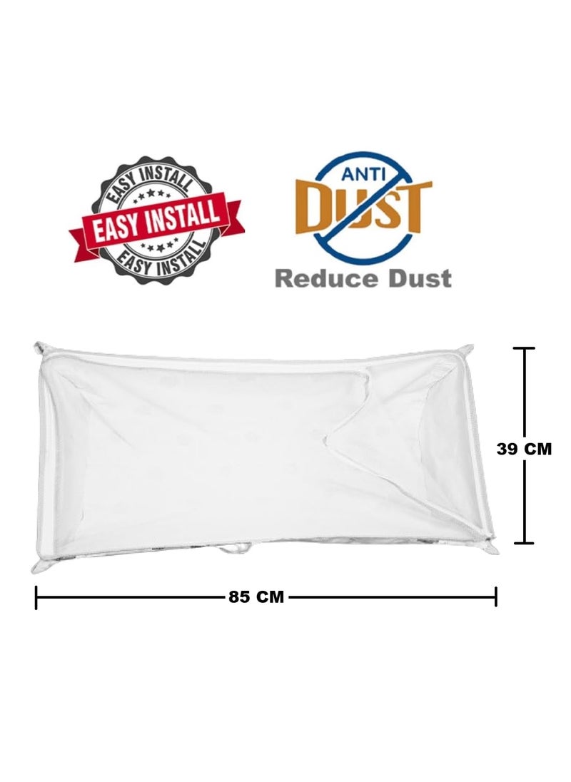MYSACART Heavy Duty New Born Baby Cradle HammockKhoyuPalanaJhulaGhodiyuJoli with Soft Cotton Cloth Made of Mosquito Net Pack of 2