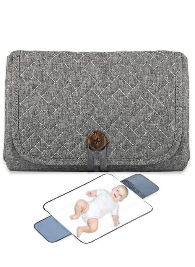 Portable Diaper Changing Pad, Travel Baby Changing Pad, Waterproof Foldable Diaper Changing Mat, Lightweight & Compact Changing Station, Newborn Gifts