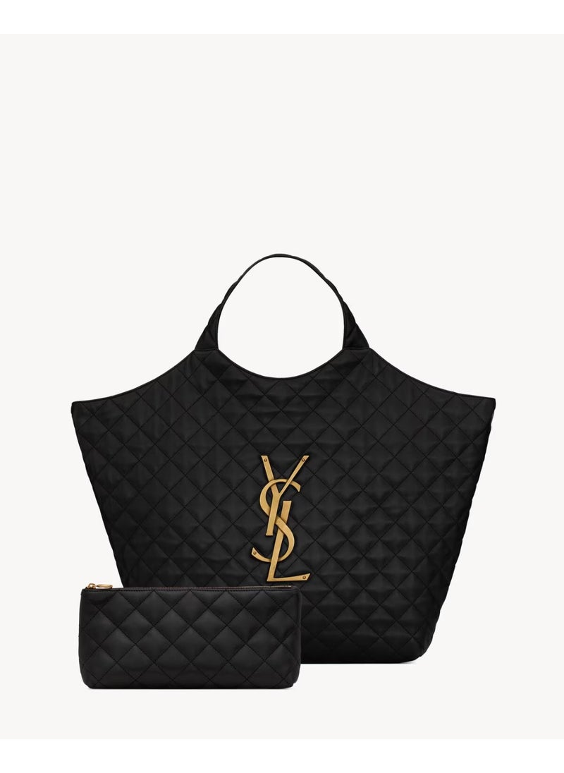 Saint Laurent Nappa Leather Women Tote Bag With Removable Zipped Pouch, Women Shoulder Bag, Women Hand Bag, Women Maxi Shopping Bag