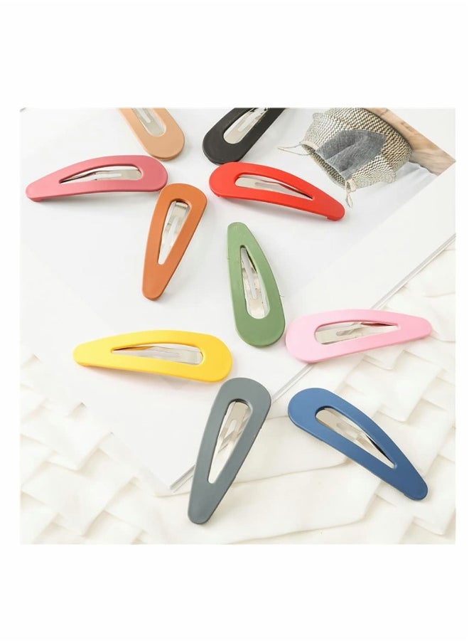 Hair Clips, 20 Pcs Metal Snap Clips for Women Girls - Hairpins Fashion Barrettes Kids Teens