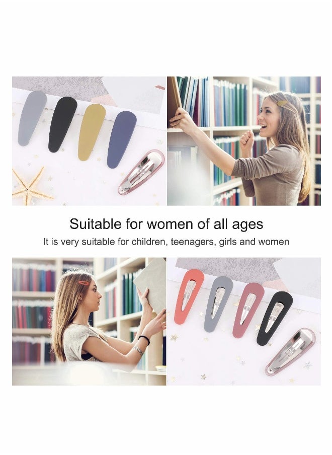 Hair Clips, 20 Pcs Metal Snap Clips for Women Girls - Hairpins Fashion Barrettes Kids Teens