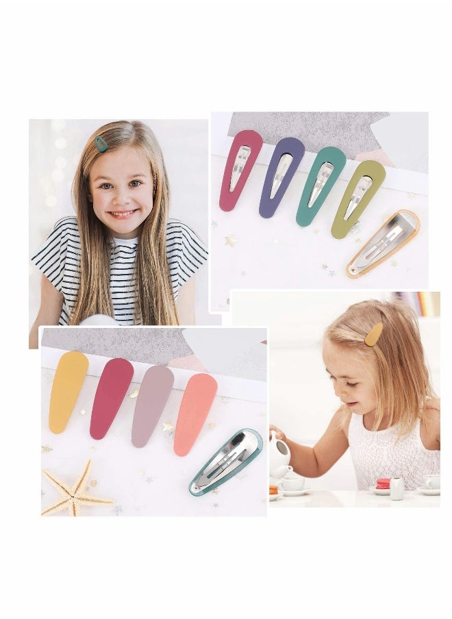 Hair Clips, 20 Pcs Metal Snap Clips for Women Girls - Hairpins Fashion Barrettes Kids Teens