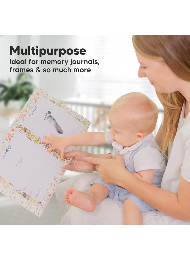 KeaBabies 1-Pack Inkless Hand and Footprint Kit - Ink Pad for Baby Hand and Footprints - Dog Paw Print Kit, Dog Nose Print Kit - Baby Footprint Kit, Clean Touch Baby Handprint Kit, Mother's Day Gift