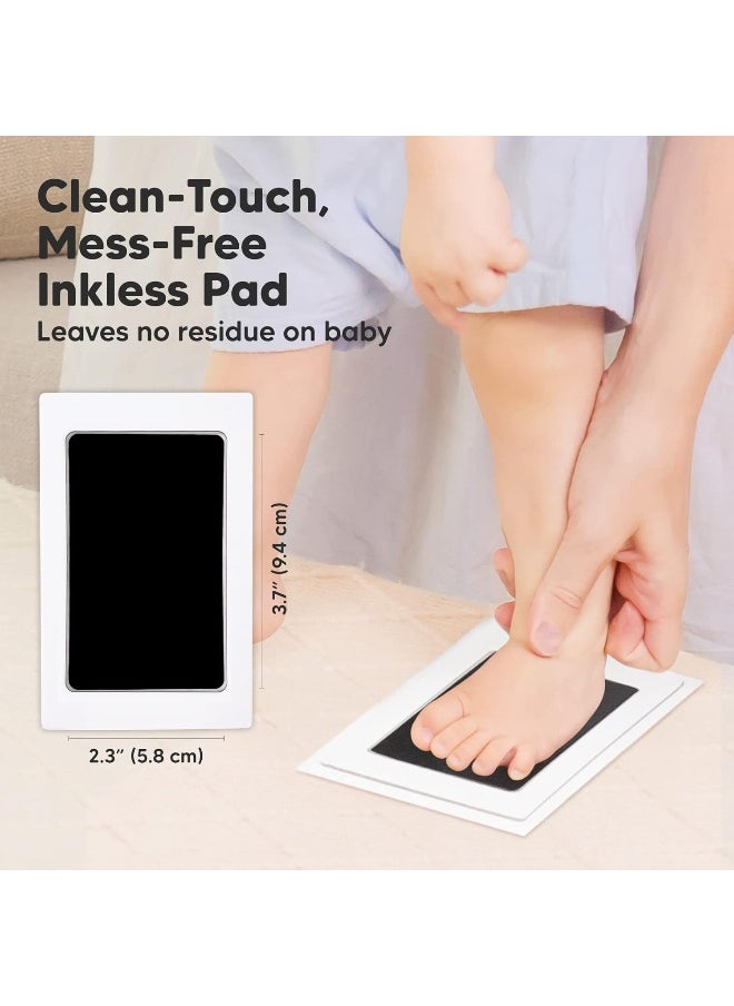 KeaBabies 1-Pack Inkless Hand and Footprint Kit - Ink Pad for Baby Hand and Footprints - Dog Paw Print Kit, Dog Nose Print Kit - Baby Footprint Kit, Clean Touch Baby Handprint Kit, Mother's Day Gift