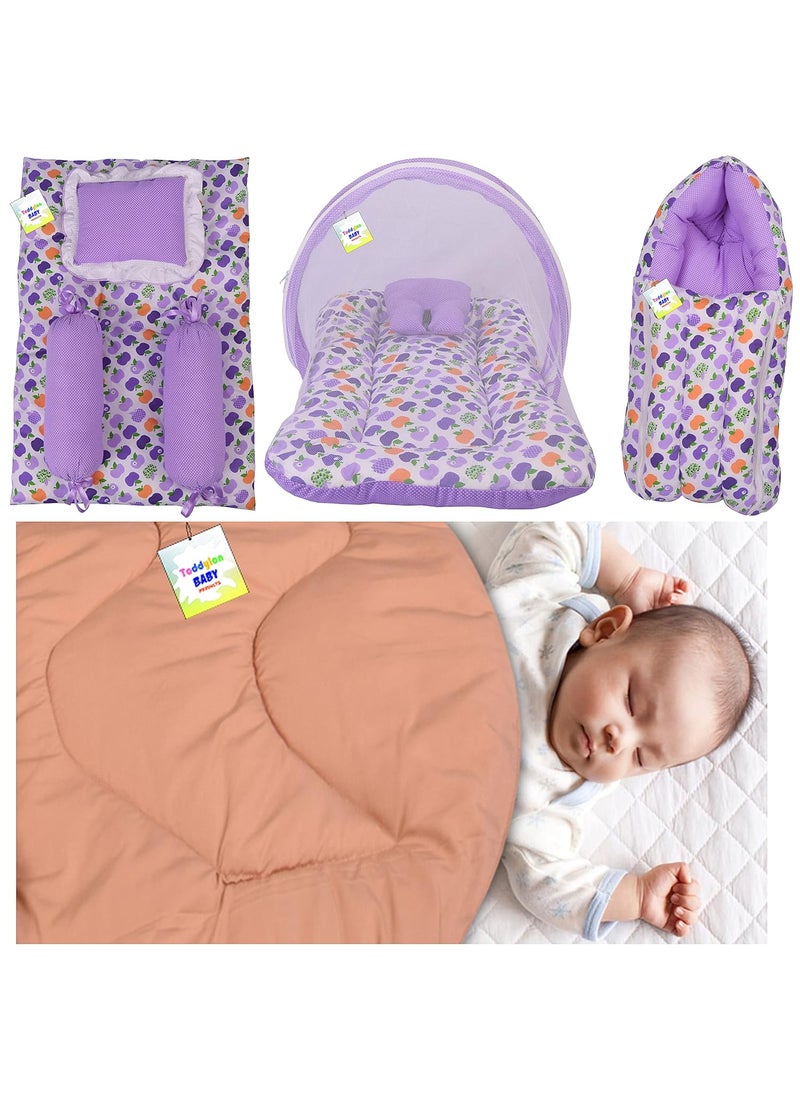 Toddylon 34 in 1 New Born Baby Products All Combo Gift Packs Maternity Kit Baby Clothes Baby Bed Essentials Items Baby Shower 06 Months