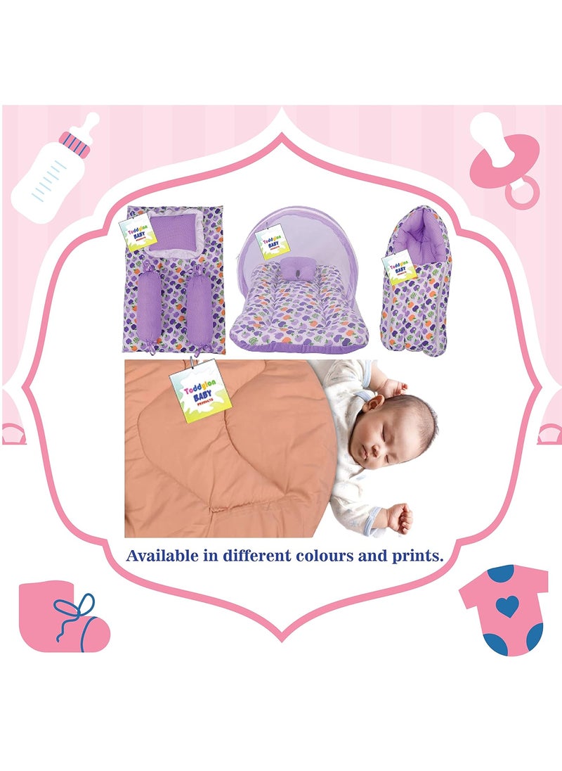Toddylon 34 in 1 New Born Baby Products All Combo Gift Packs Maternity Kit Baby Clothes Baby Bed Essentials Items Baby Shower 06 Months
