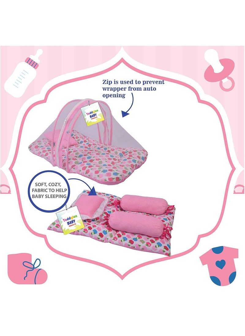 Toddylon 34 in 1 New Born Baby Products All Combo Gift Packs Maternity Kit Baby Clothes Baby Bed Essentials Items Baby Shower 06 Months