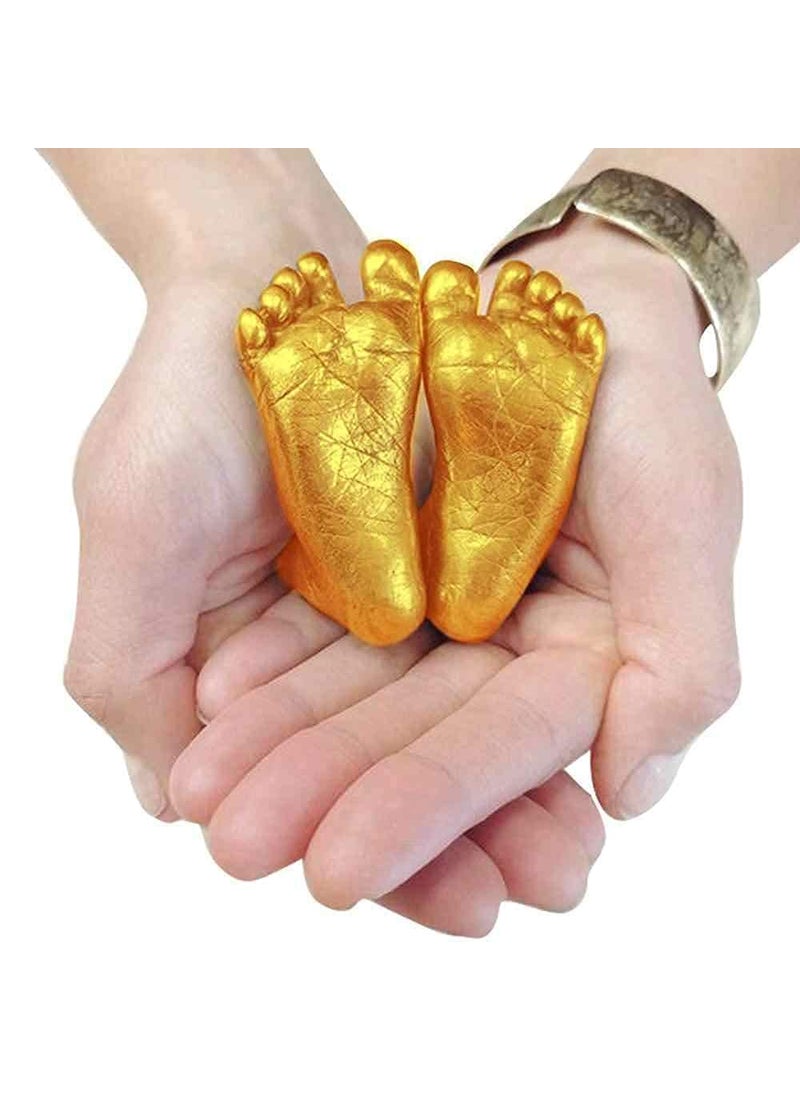Snygg 3D Hand Foot 225gm Molding 500gm Casting Kit for BabyWhite